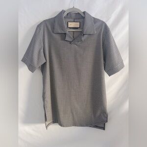 Classic Black and White Gingham Men's Shirt